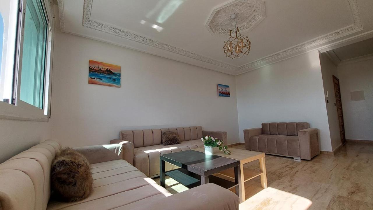 Appartement Avec Piscines, Vue Sur Mer Et Acces A La Plage A Achakar Hill, Tanger. Exterior foto